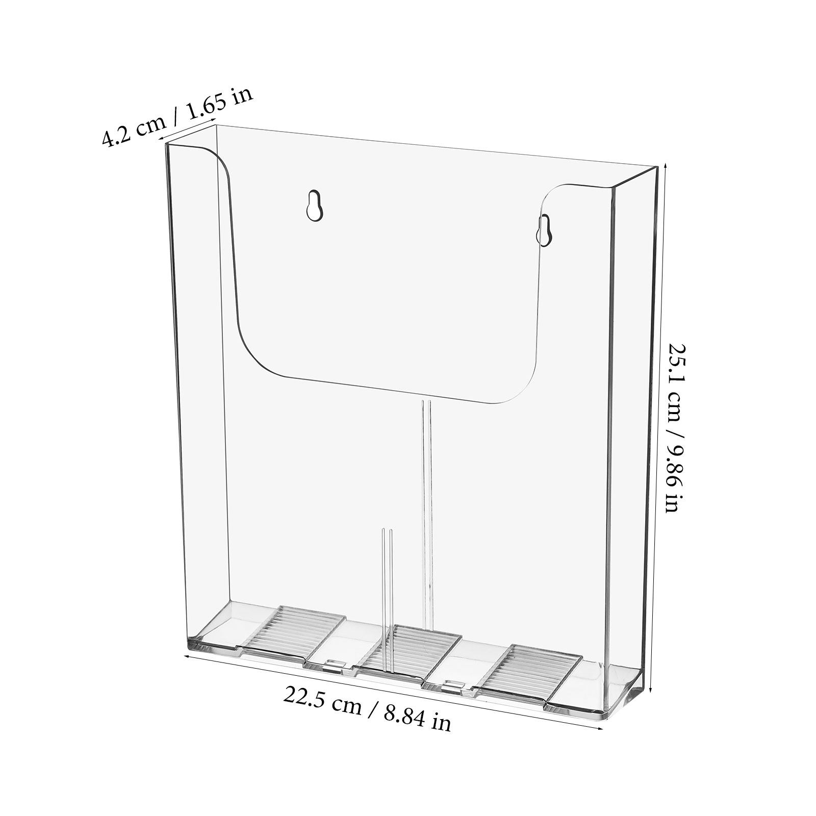 2Pcs Wall Storage Organizer Cl - Magazine Holder Rack 评论和价格