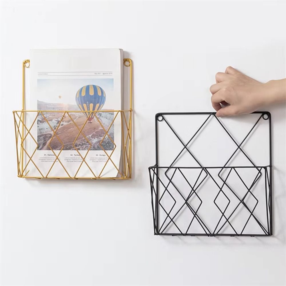 Metal Magazine Holder Wall Mou - Magazine Holder Rack 评论和价格