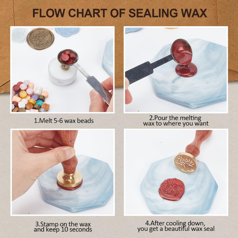 1pc Dragon Sword Wax Seal Stam - Wax Seal Stamp Set 评论和价格