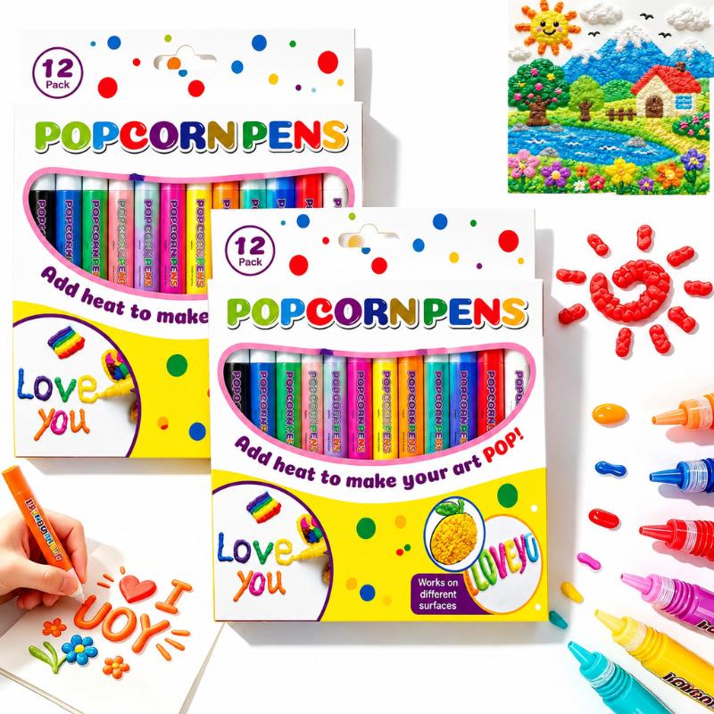 Puffy Popcorn 3D Art Marker Se - Copic Marker Sketch 评论和价格