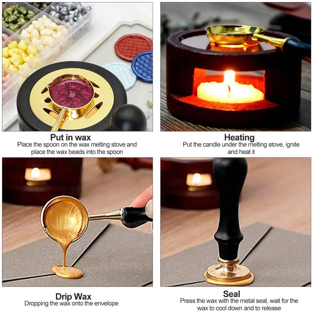 Custom Wax Seal Stamp Kit Pers - Wax Seal Stamp Set 评论和价格