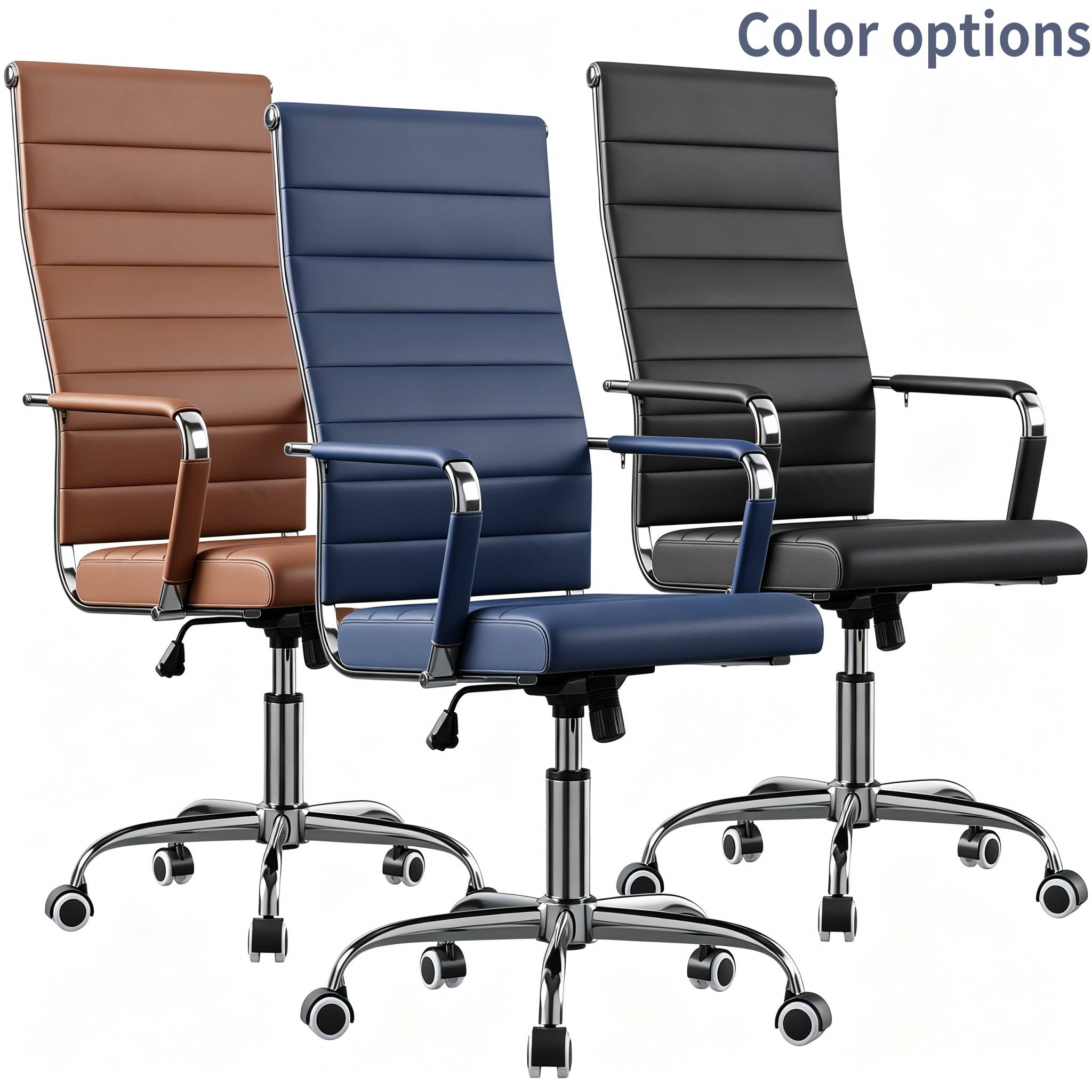 Executive Office Desk Chair, R - Leather Desk Pad 评论和价格
