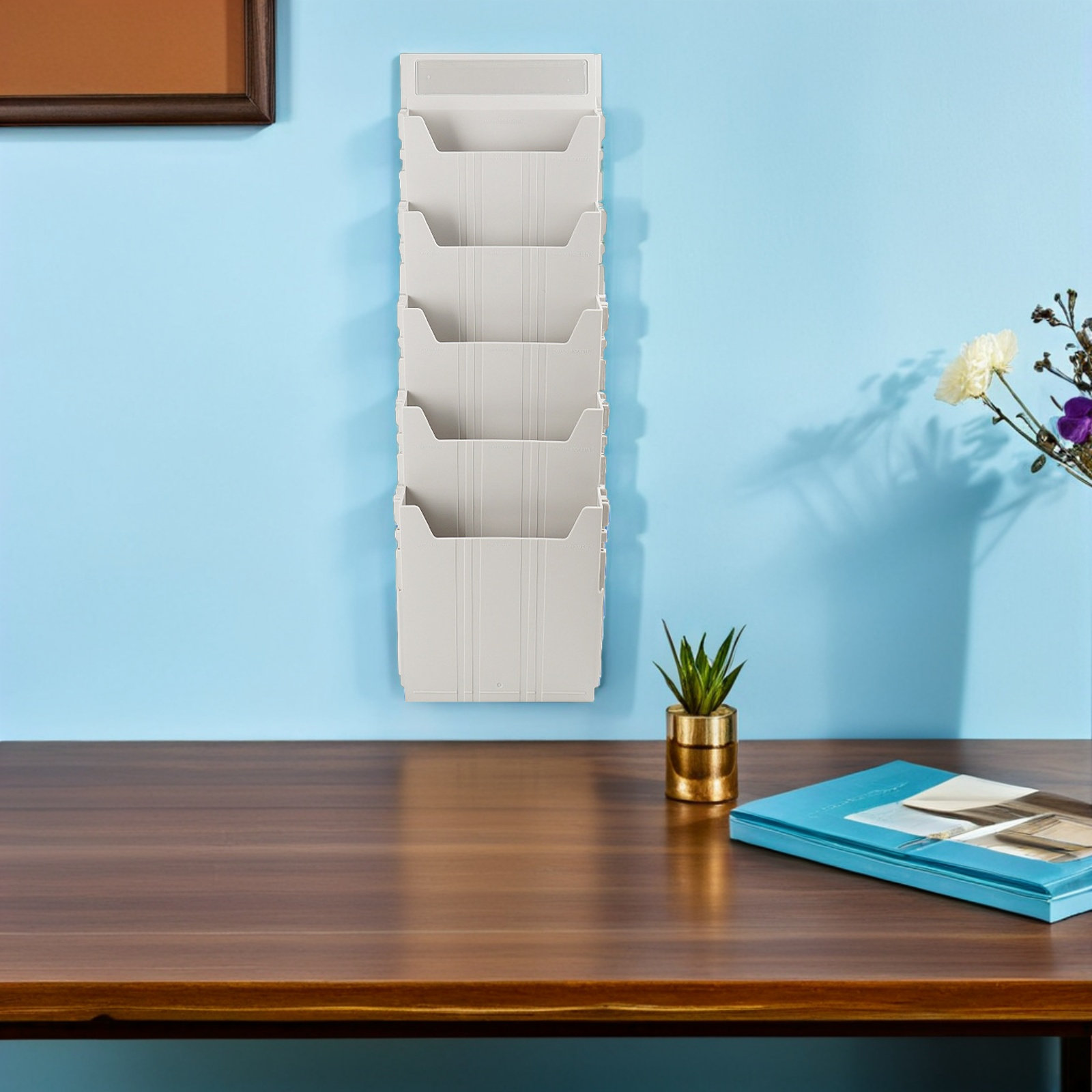 Wall Mounted Magazine Holder E - Magazine Holder Rack 评论和价格