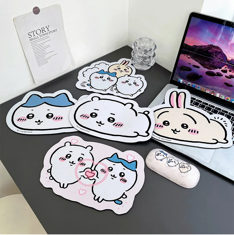 Cute Cartoon jiyi Usagi Hachiw - Leather Desk Pad 评论和价格