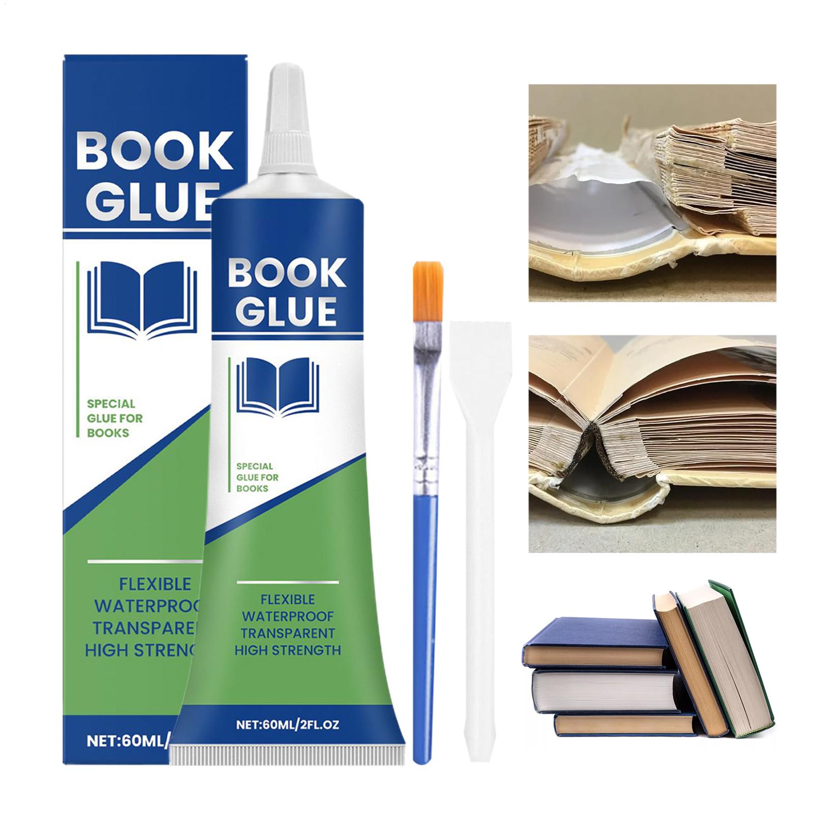 Book Repair Glue with Brush Pr - Ink Blotter Paper 评论和价格