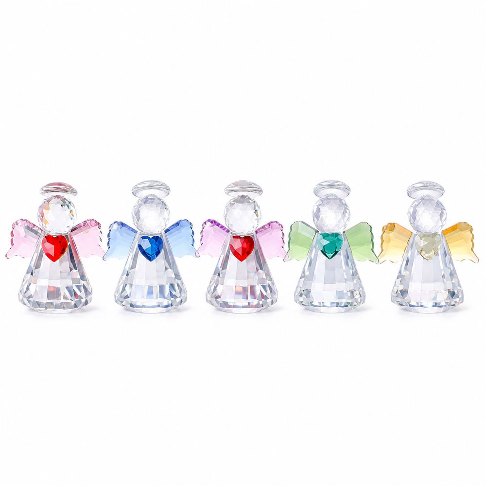 New Faceted Finish Crystal Ang - Paper Weight Crystal 评论和价格