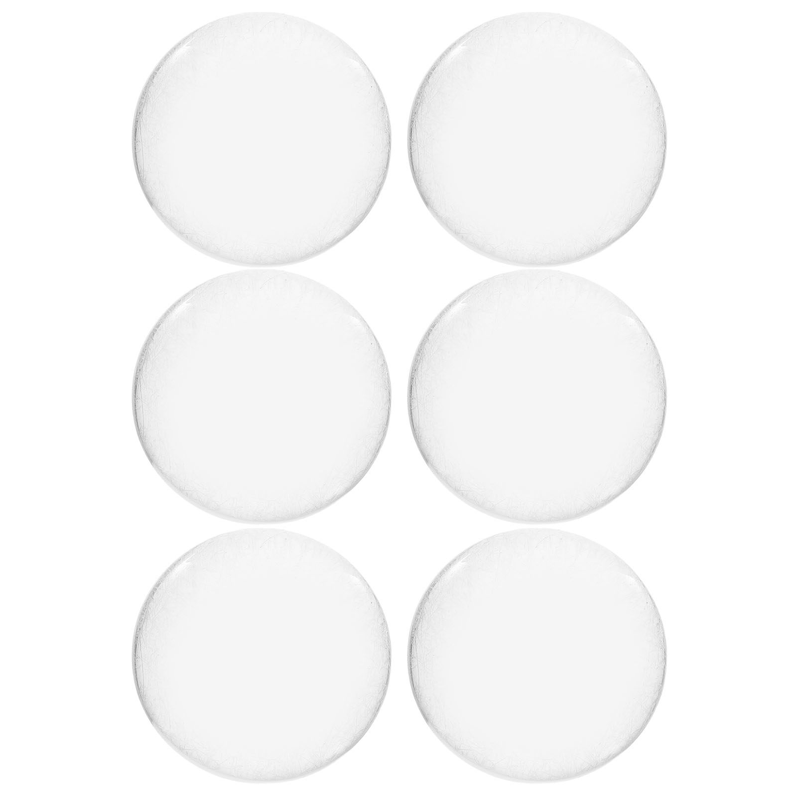 6Pcs Clear Glass Crystal Dome  - Paper Weight Crystal 评论和价格