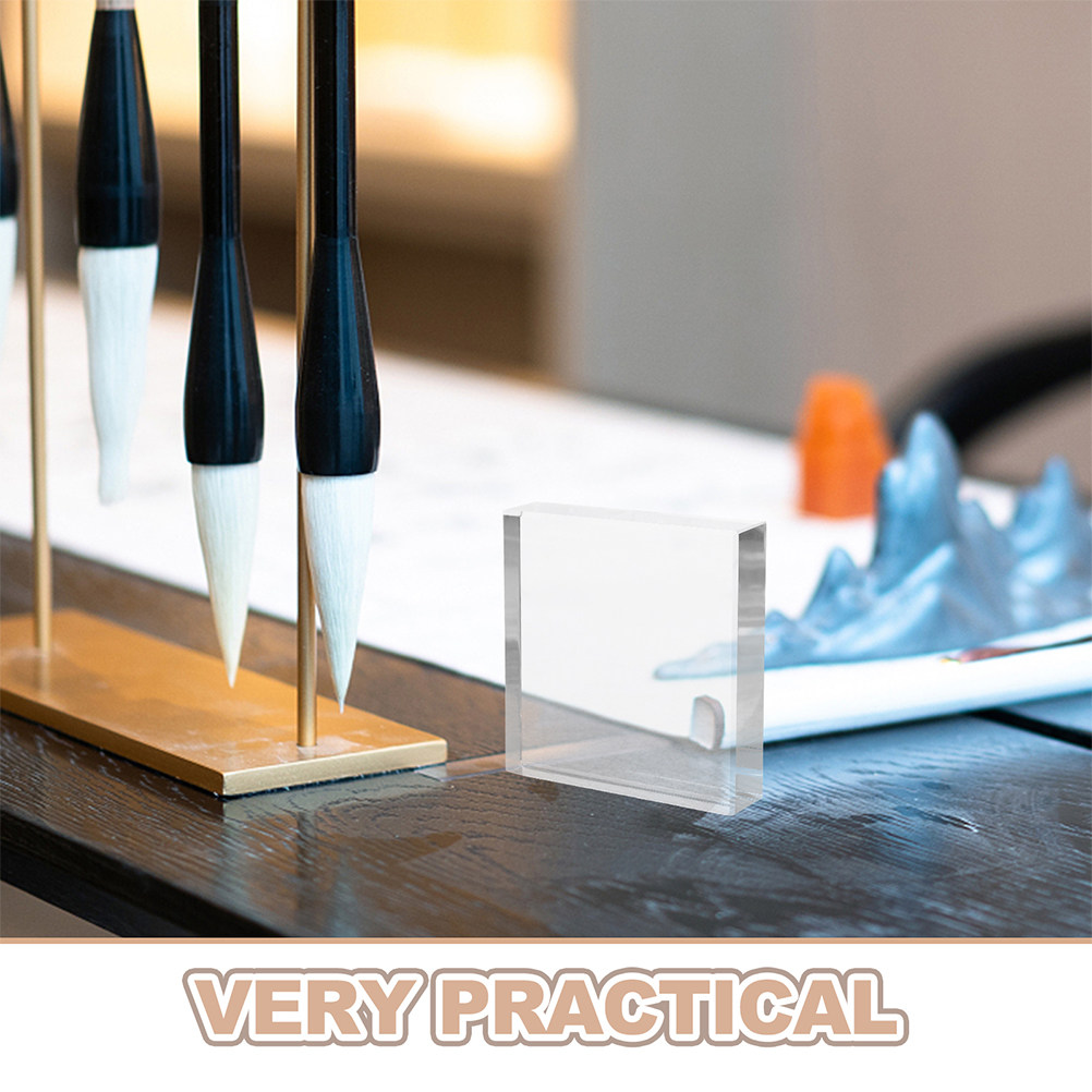 Clear Crystal Square Paperweig - Paper Weight Crystal 评论和价格