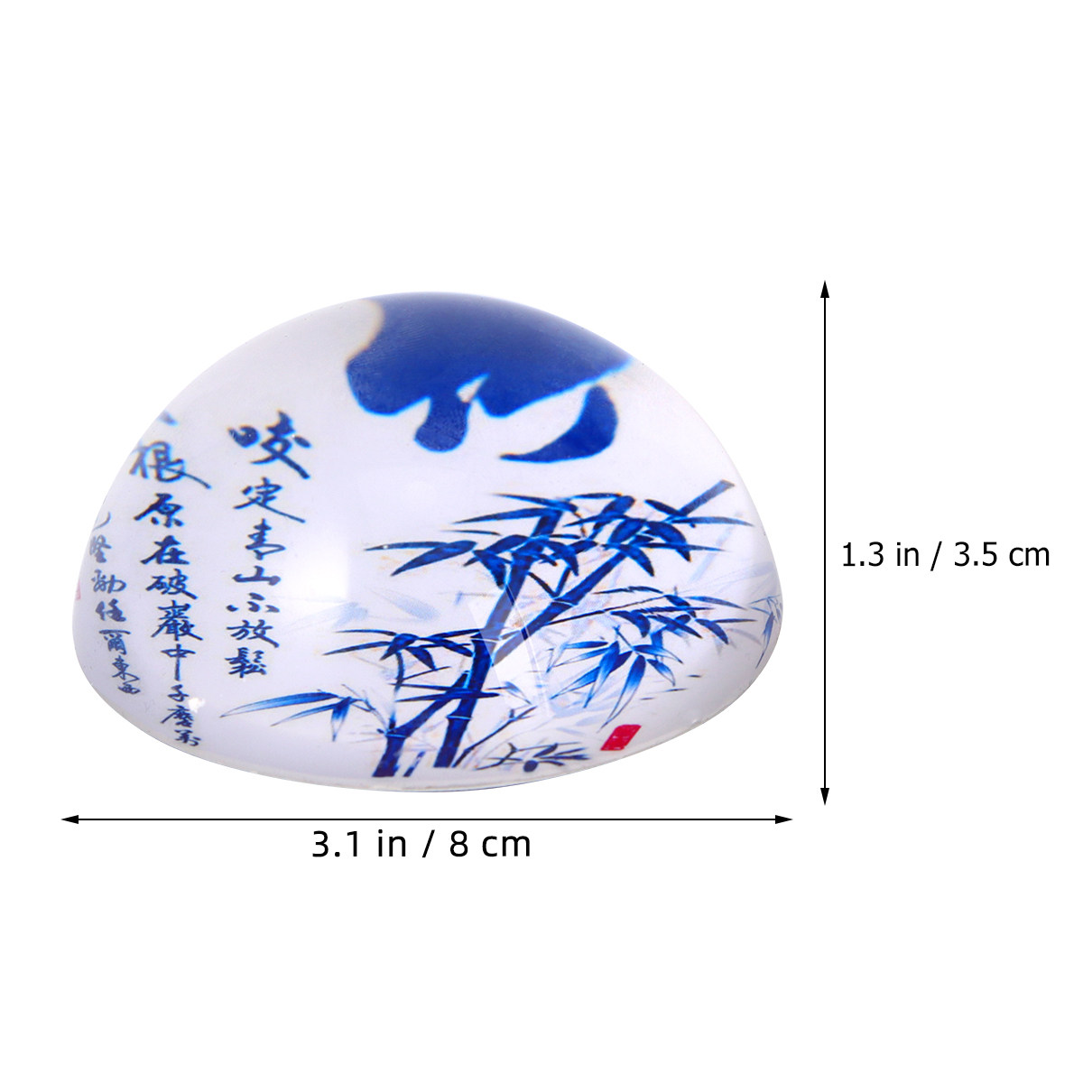 70Mm Glass Steel Crystal Hemis - Paper Weight Crystal 评论和价格